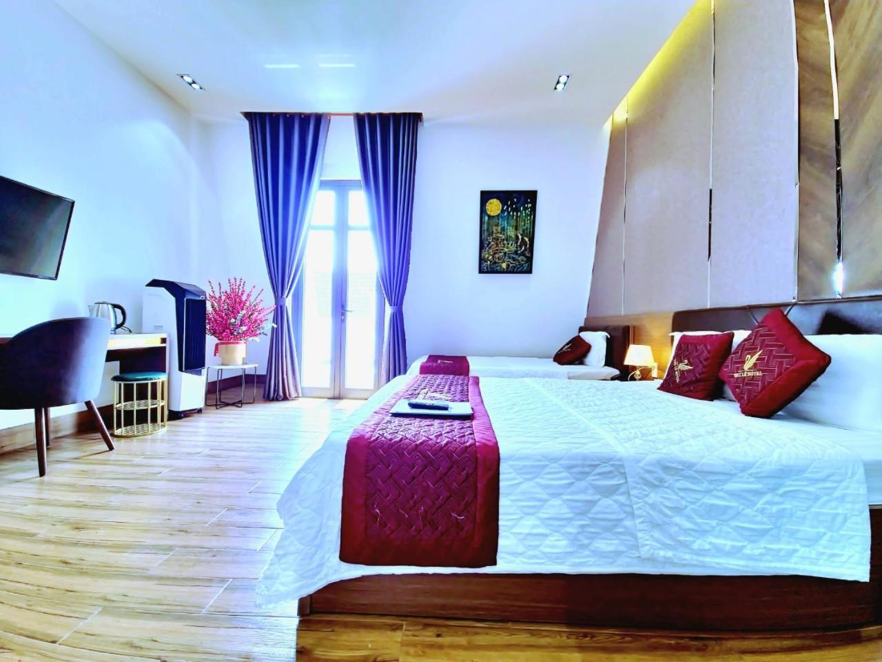 Thu Le Hotel Cao Lanh Bagian luar foto