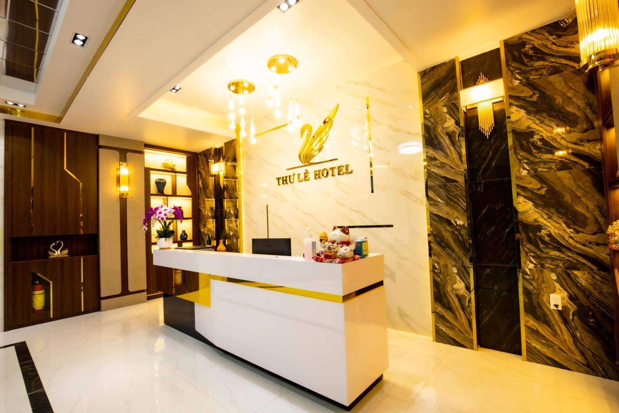 Thu Le Hotel Cao Lanh Bagian luar foto
