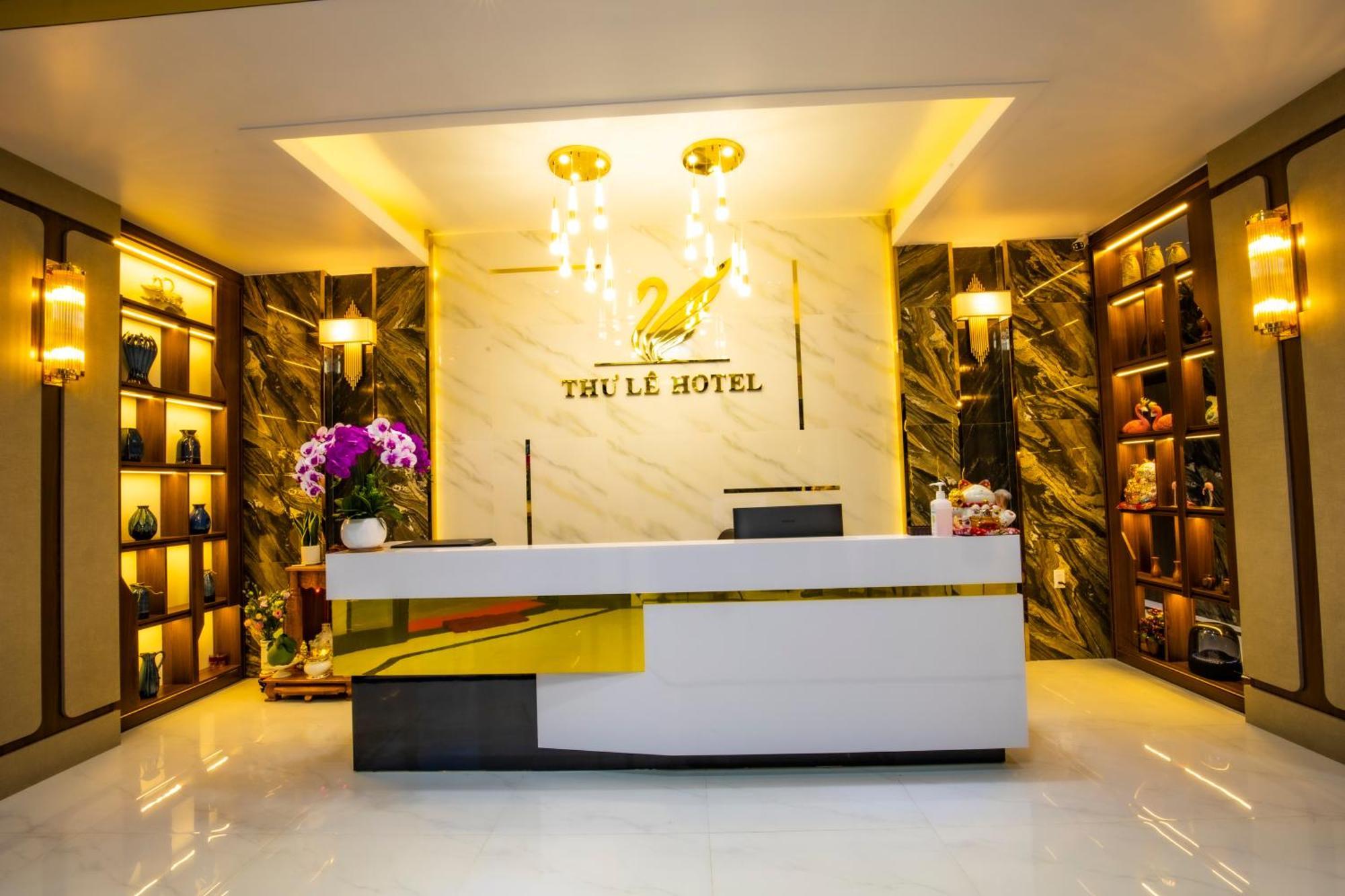 Thu Le Hotel Cao Lanh Bagian luar foto