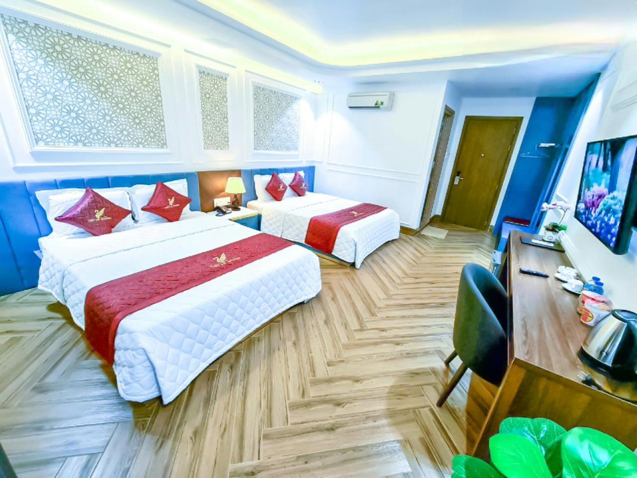 Thu Le Hotel Cao Lanh Bagian luar foto